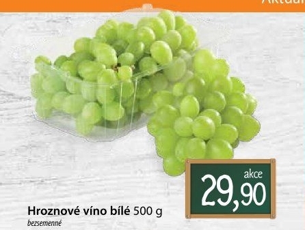 Hrozny bílé bezsemenné