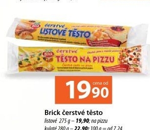 Těsto listové Brick