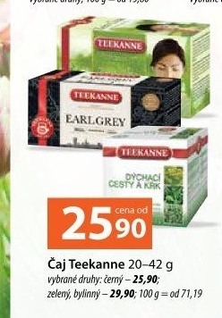 Čaj černý Teekanne