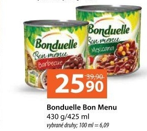 Bon Menu Bonduelle