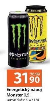 Energetický nápoj Monster Energy