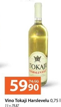 Víno Harslevelu Tokaji