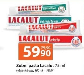 Pasty na zuby Lacalut