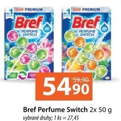 WC blok tuhý Perfume switch Bref