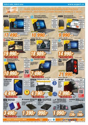 akční leták Expert elektro 16.5.2019-23.5.2019