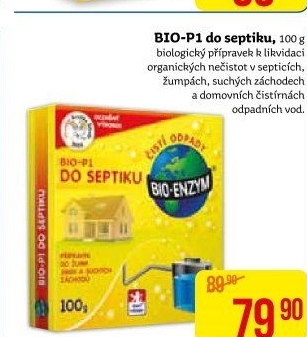 Aktivátor septiků bio P1 Bioprospect