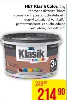 Interiérová barva Het Klasik Color