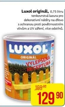 Lazura na dřevo Luxol