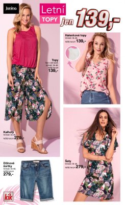 akční leták Kik textil 15.5.2019-21.5.2019