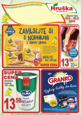 akční leták Hruška 14.5.2019-20.5.2019