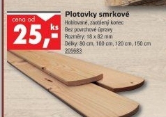 Dřevěná plotovka