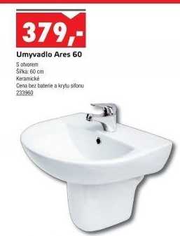 Umyvadlo Ares Cersanit