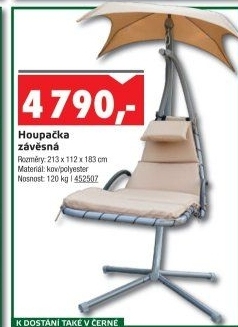 Závěsná zahradní houpačka
