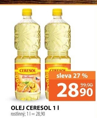 Olej rostlinný Ceresol