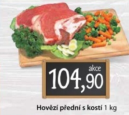 Hovězí přední s kostí