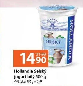 Bílý jogurt selský Hollandia