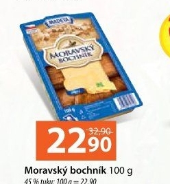 Sýr Moravský bochník 45% Madeta