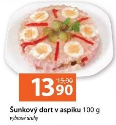 Dort šunkový