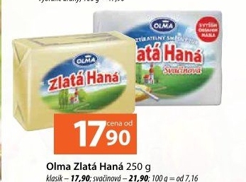 Tuk Zlatá Haná Olma