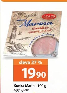 Šunka Marina nejvyšší jakosti LE&amp