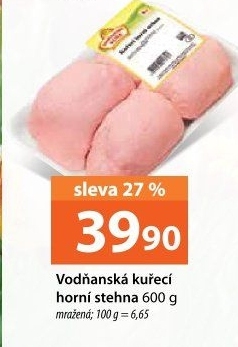 Stehna kuřecí mražená Vodňanské kuře