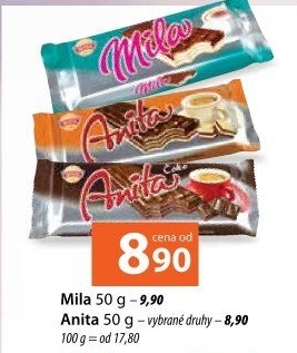 Oplatky Mila Sedita