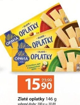 Oplatky Zlaté Opavia