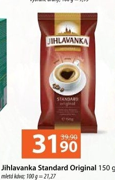 Mletá káva Standard Jihlavanka