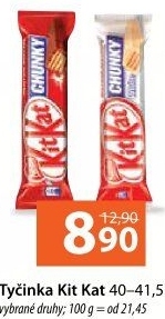 Tyčinka Chunky Kit Kat Nestlé