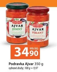 Omáčka Ajvar Podravka