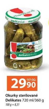 Okurky delikates Machland