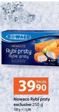 Rybí prsty nemleté mražené Nowaco Exclusive