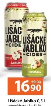 Cider Lišácké jablko Heineken