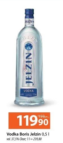 Vodka Boris Jelzin