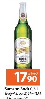 Pivo Samson Bock