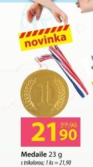 Čokoládová medaile