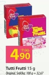 Bonbony Tutti Frutti Red Band