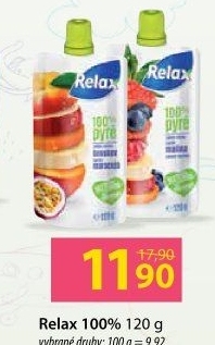 Kapsička ovocné pyré Relax