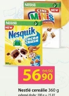 Cereálie Nestlé