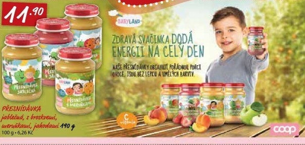 Přesnídávka ovocná Babyland