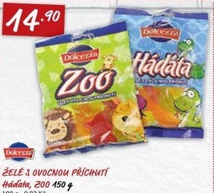 Bonbony želé ovocné Dolcezza