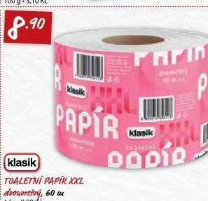 Toaletní papír 2vrstvý Coop Klasik