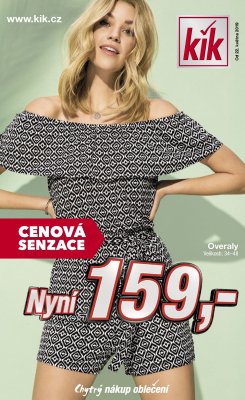akční leták Kik textil 22.5.2019-11.6.2019