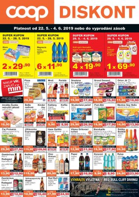 akční leták COOP 22.5.2019-4.6.2019