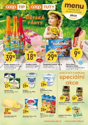 akční leták COOP 22.5.2019-4.6.2019