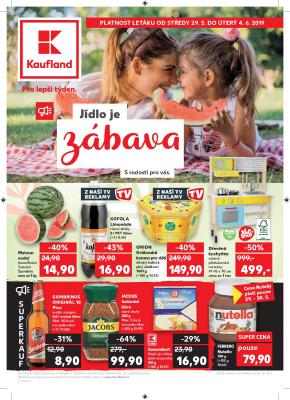 akční leták Kaufland 29.5.2019-4.6.2019