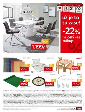 akční leták XXXLutz 27.5.2019-9.6.2019