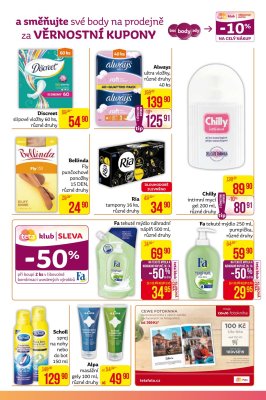 akční leták Teta drogerie 30.5.2019-10.6.2019