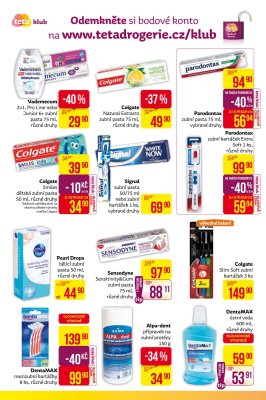akční leták Teta drogerie 30.5.2019-10.6.2019