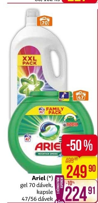 Prací gel Ariel